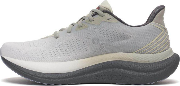 נעלי ריצה סאקוני טריומף 23 רחבות לגברים Saucony S21024-505 TRIUMPH 23 Wide (2E) GREY
