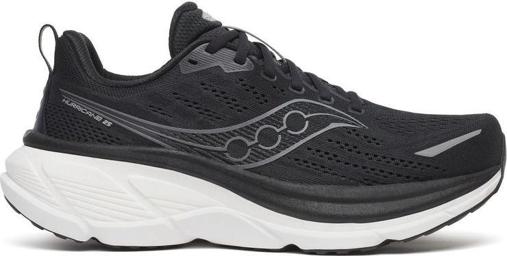 Saucony HURRICANE 25 BLACK/WHITE WIDE S21027-200 נעלי ריצה