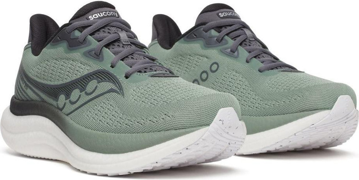 נעלי ריצה סאקוני טריומף 23 רחבות לגברים Saucony TRIUMPH 23 ICEBURG/CARBON S21024-228