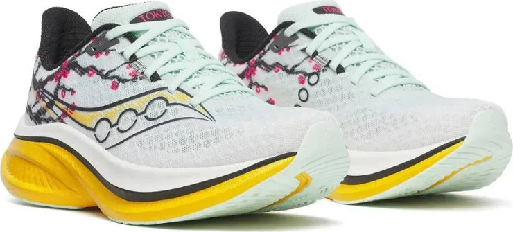 נעלי ריצה סאקוני אנדרופין ספיד 5 לנשים Saucony ENDORPHIN SPEED 5 WHITE/FLEUR S11007-401