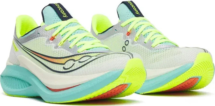 נעלי ריצה סאקוני אנדורפין פרו 5 לנשים Saucony ENDORPHIN PRO 5 WHITE/SPLASH S11064-120