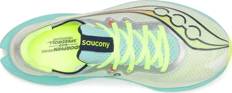 נעלי ריצה סאקוני אנדורפין פרו 5 לנשים Saucony ENDORPHIN PRO 5 WHITE/SPLASH S11064-120