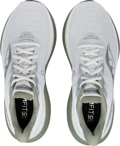 נעלי ריצה סאקוני טריומף 23 לגברים Saucony TRIUMPH 23 WHITE/LAUREL S21023-130