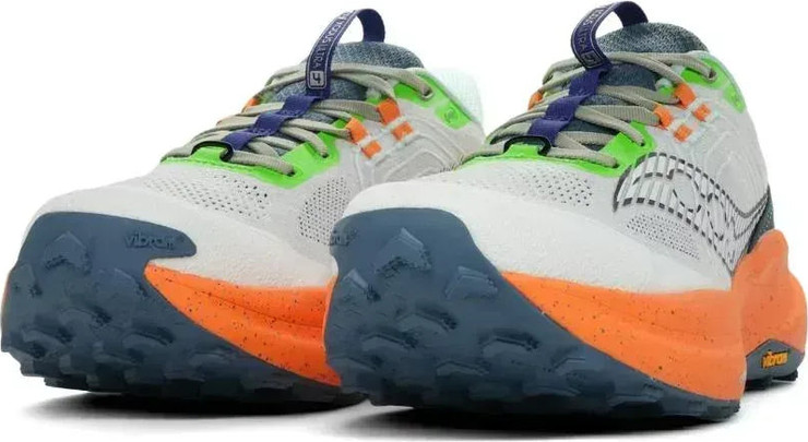 נעלי ריצת שטח סאקוני אקסודוס אולטרה 4 לגברים Saucony XODUS ULTRA 4 WHITE/TUMERIC S21032-150