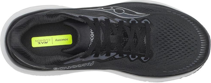 נעלי ריצה סאקוני גייד 10 אקסטרה רחבות לגברים Saucony GUIDE 19 (4E) BLACK/SILVER S21060-100