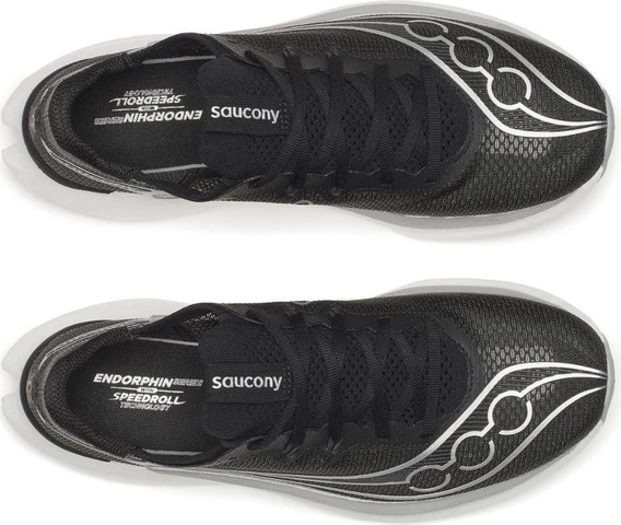 נעלי ריצה תחרותיות סאקוני אנדורפין פרו 5 Saucony ENDORPHIN PRO 5 BLACK/SILVER S21064-100