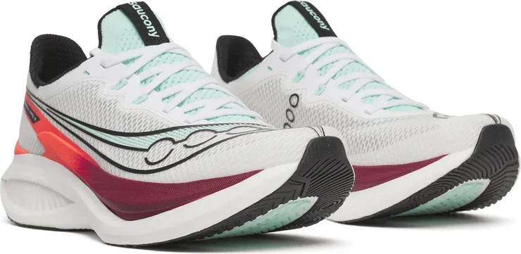 נעלי ריצה סאקוני אנדרופין פרו 5 לגברים Saucony ENDORPHIN PRO 5 WHITE/CRIMSON S21064-172