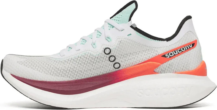 נעלי ריצה סאקוני אנדרופין פרו 5 לגברים Saucony ENDORPHIN PRO 5 WHITE/CRIMSON S21064-172