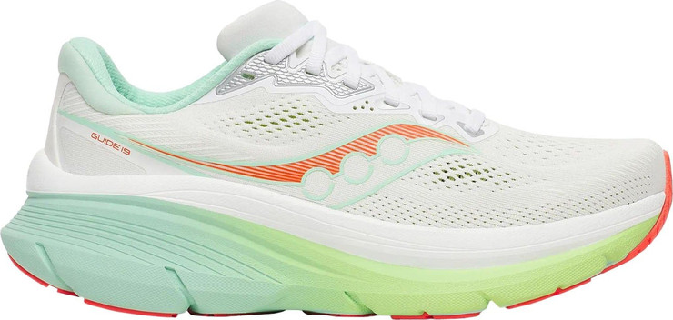 נעלי ריצה סאקוני גייד 19 לנשים Saucony GUIDE 19 S101465-1012 WHITE/TINT