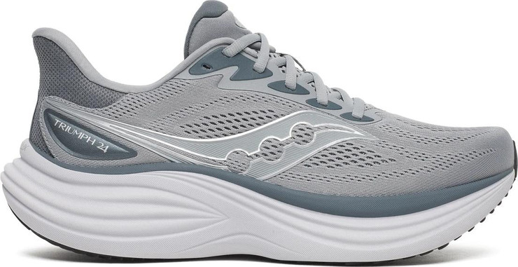 נעלי ריצה סאקוני טריומף 24 לגברים Saucony TRIUMPH 24 S100997-1028 FOSSIL/GUNMETAL