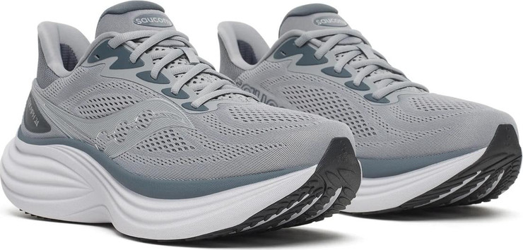 נעלי ריצה סאקוני טריומף 24 לגברים Saucony TRIUMPH 24 S100997-1028 FOSSIL/GUNMETAL