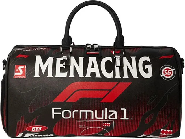 SPRAYGROUND FORMULA 1 MENACING DUFFLE תיק ספורט