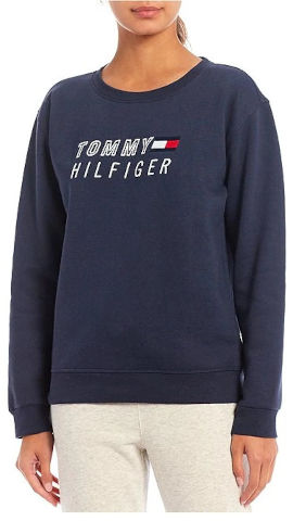 סווטשרט  לנשים דגם  Long Sleeve Logo Crew