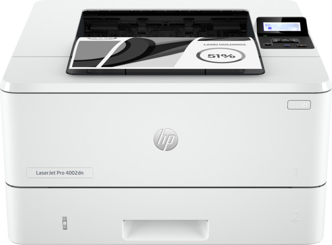 מדפסת לייזר HP LaserJet Pro 4002dn 2Z605F
