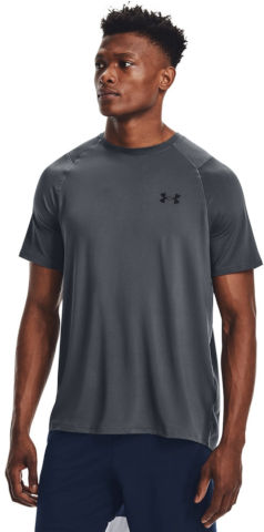 Under Armour Men's RAID 2.0 SS חולצת אימון ספורט חדר כושר ריצה קצרה גברים בצבע אפור ספורט