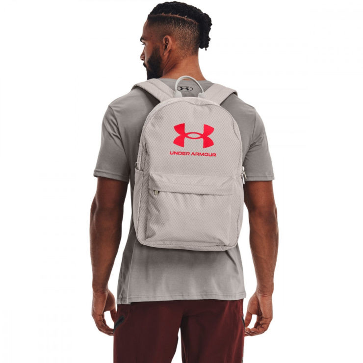 Under Armour Loudon Ripstop תיק בית ספר תיק גב ילקוט סטודנט תלמיד צבע אפור כתום חזרה ללימודים אנדר ארמור יוניסקס