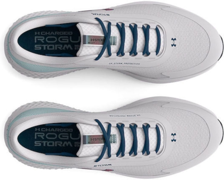 Under Armour Charged Rogue 3 Storm נעלי ספורט ריצה נשים נגד מים צבע אפור קרח אנדר ארמור