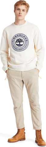 סווטשרט Timberland  לגברים דגם Little Cold River Crew Neck Tree