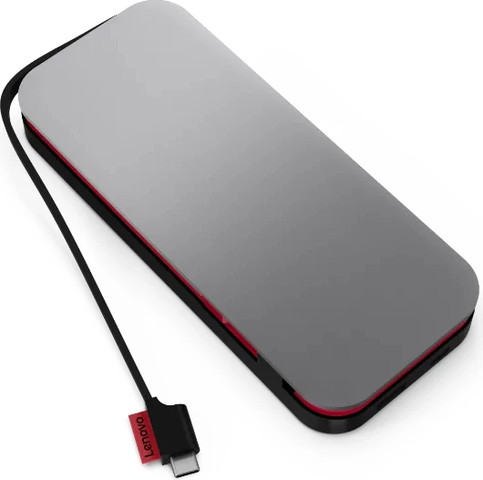 סוללת גיבוי Lenovo Go USB-C Laptop Power Bank 20000mAh G0A3LG2WWW - צבע Storm Grey
