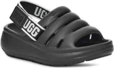 UGG  SPORT YEAH BLACK 1129050T-blk כפכפים