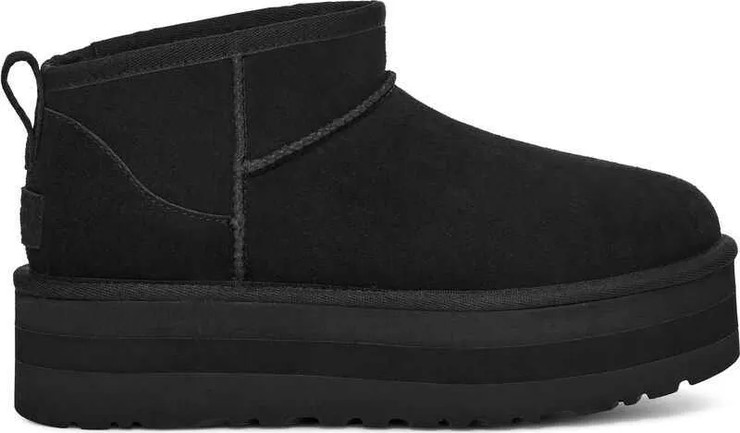 UGG Classic Ultra Mini Platform Black 1135092-blk נעלי מגפיים