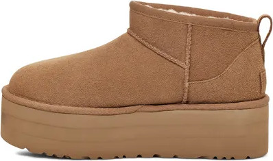 UGG   Classic Ultra Mini Platform Chestnut 1135092-che נעלי אופנה