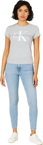 טי שירט Calvin Klein לנשים דגם Monogram