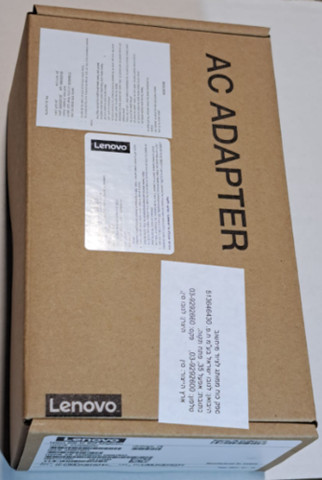 מטען מקורי לנובו למחשב נייד Lenovo Ideapad 20V 3.25A 65W
