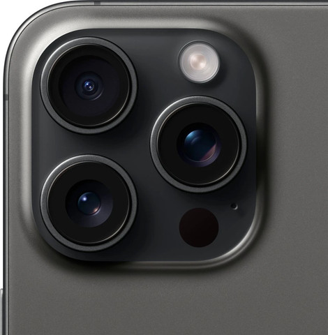 טלפון סלולרי Apple iPhone 15 Pro Max 256GB בצבע שחור טיטניום