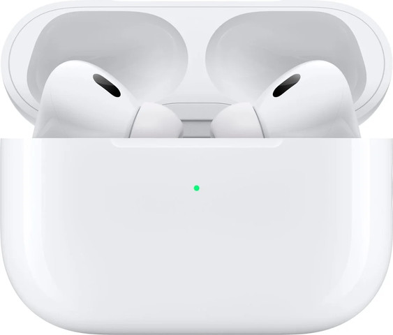 אוזניות אלחוטיות ‎Apple AirPods Pro 2 עם ביטול רעשים אקטיבי – כולל מארז טעינה בחיבור ‎USB‑C‎