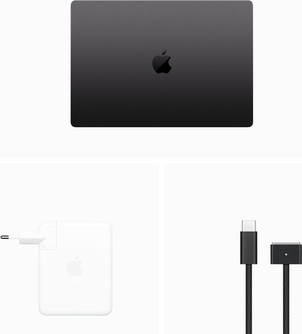 מחשב נייד 16.2" Apple אפל MacBook Pro 16 M3 Pro 512GB/18GB MRW13HB/A Space Black