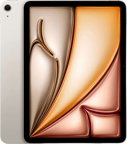 טאבלט 11" Apple אפל iPad Air 11 M2 Wi-Fi+Cellular 1TB/8GB Starlight