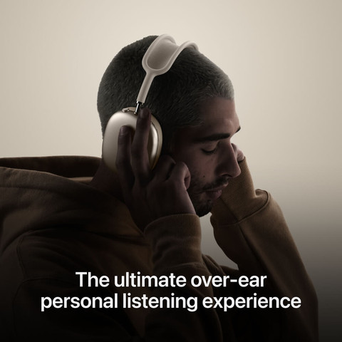 אוזניות OverEar אלחוטיות Apple אפל AirPods Max Gen 2 - Blue