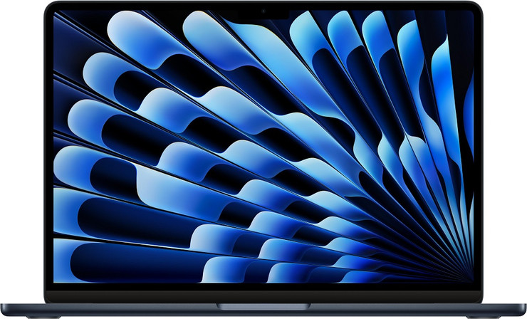 מחשב נייד 13.6" Apple אפל MacBook Air 13 M3 512GB/16GB MXCV3HB/A Midnight Black