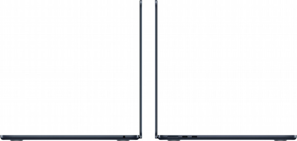 מחשב נייד 13.6" Apple אפל MacBook Air 13 M3 512GB/16GB MXCV3HB/A Midnight Black