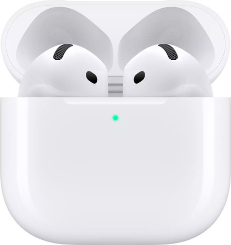 אוזניות אלחוטיות ‎Apple AirPods 4 עם ביטול רעשים אקטיבי – כולל מארז טעינה בחיבור ‎USB‑C‎