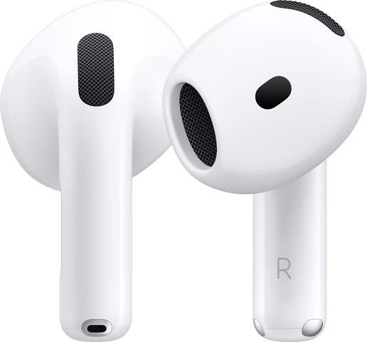 אוזניות אלחוטיות ‎Apple AirPods 4 עם ביטול רעשים אקטיבי – כולל מארז טעינה בחיבור ‎USB‑C‎