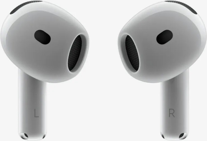אוזניות אלחוטיות ‎Apple AirPods 4 עם ביטול רעשים אקטיבי – כולל מארז טעינה בחיבור ‎USB‑C‎