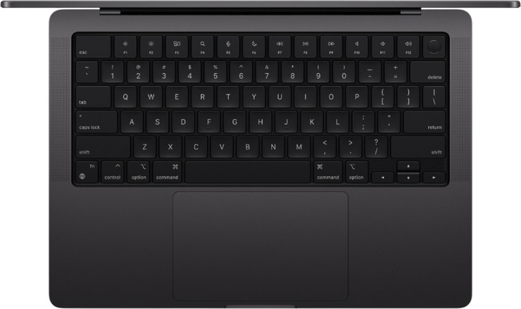 מחשב נייד 14.2" Apple אפל MacBook Pro 14 M4 1TB/16GB MW2V3HB/A Space Black