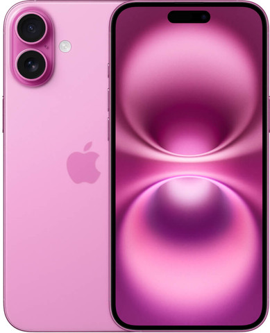 טלפון סלולרי אייפון 6.7 Apple אפל iPhone 16 Plus 128GB8GB  Pink