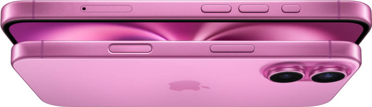 טלפון סלולרי אייפון 6.7 Apple אפל iPhone 16 Plus 128GB8GB  Pink