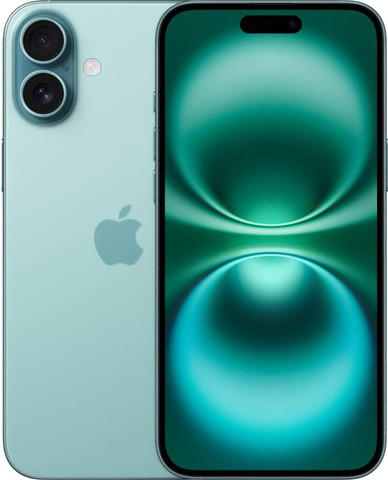 טלפון סלולרי 6.7" Apple אפל iPhone 16 Plus 256GB/8GB - Teal אייפון