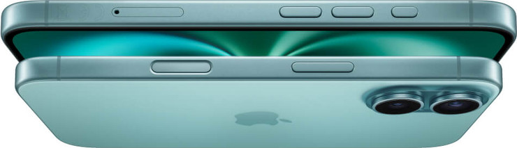 טלפון סלולרי 6.7" Apple אפל iPhone 16 Plus 256GB/8GB - Teal אייפון