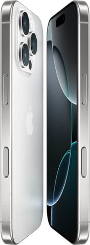 טלפון סלולרי אייפון 6.9 Apple אפל iPhone 16 Pro Max 512GB8GB  White Titanium