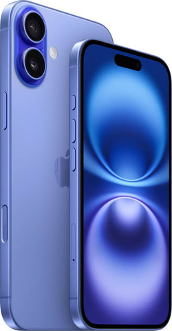 טלפון סלולרי אייפון  6.1" Apple אפל iPhone 16 128GB/8GB - Ultramarine