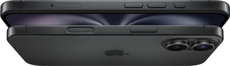 טלפון סלולרי אייפון  6.1 Apple אפל iPhone 16 256GB8GB  Black