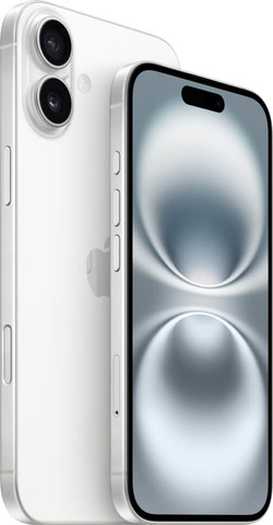 טלפון סלולרי אייפון 6.1 Apple אפל iPhone 16 256GB8GB  White