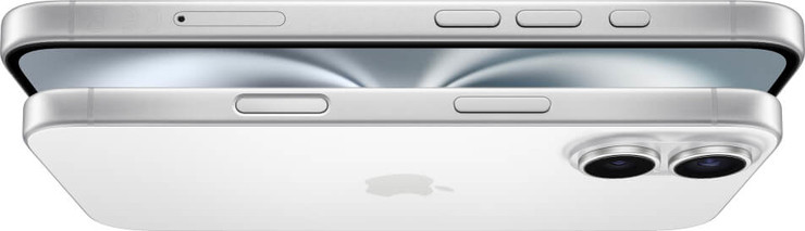 טלפון סלולרי אייפון 6.1 Apple אפל iPhone 16 256GB8GB  White