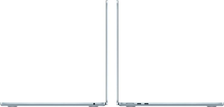 מחשב נייד 13.6" Apple אפל MacBook Air 13 M4 (2025) 16GB / 512GB - Sky Blue