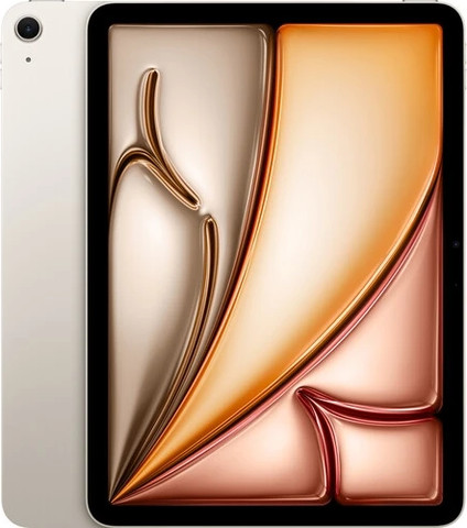 טאבלט Apple iPad Air 11 M3 (2025) 128GB Wi-Fi בצבע Starlight